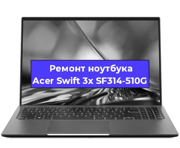 Замена видеокарты на ноутбуке Acer Swift 3x SF314-510G в Волгограде